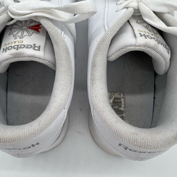 Reebok Princess Classic Sport Casual Sneaker Shoes White Womens Size 9.5 - Picture 10 of 12